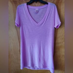 Pink brand top